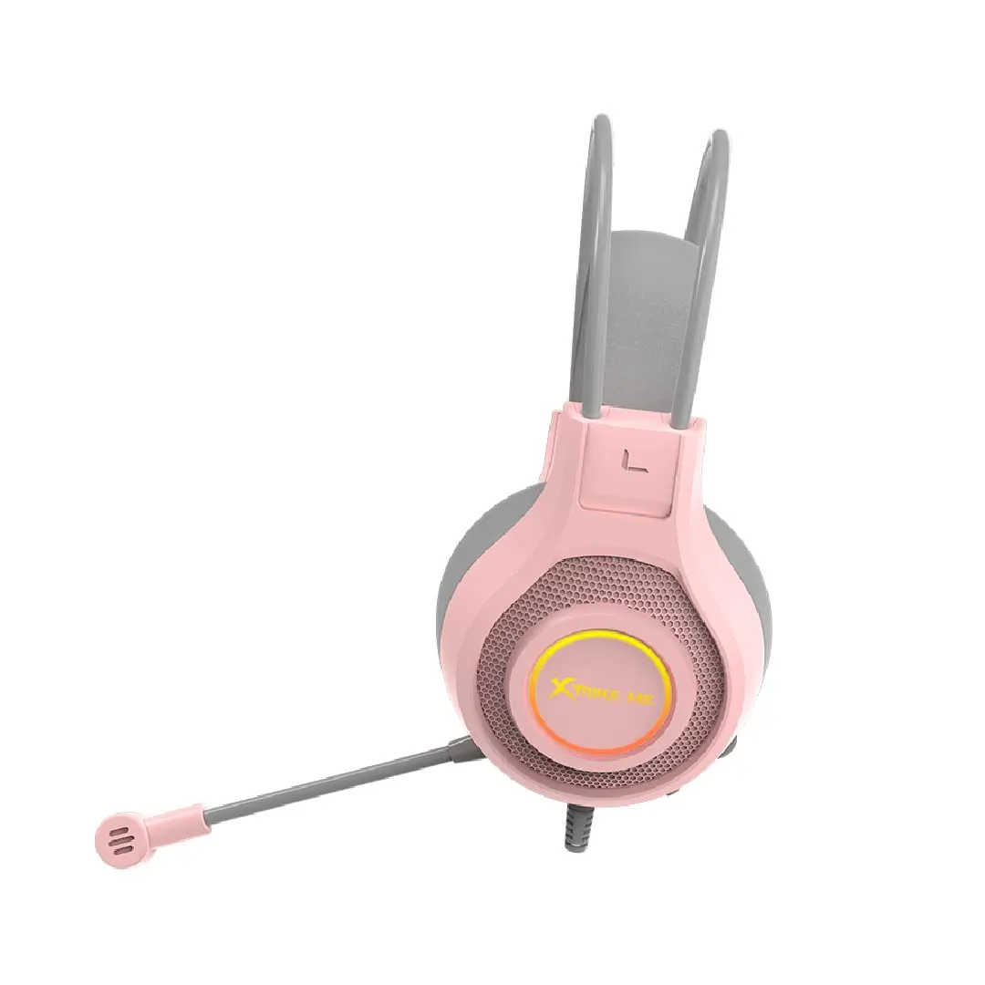 HEADSET GAMING ROSADO XTRIKE ME GH515P - Imagen 2
