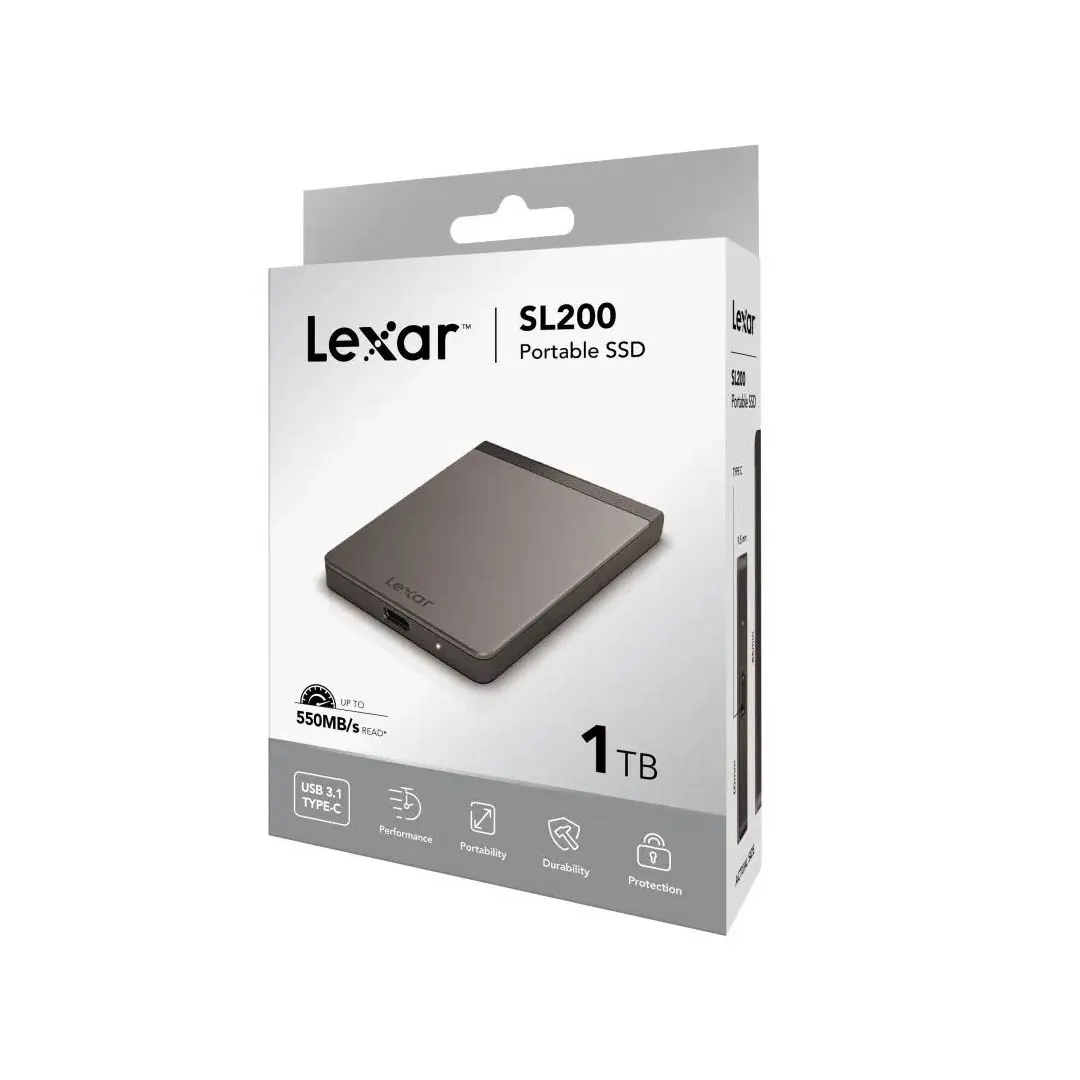 DISCO SOLIDO EXTERNO LEXAR SL200 1TB - Imagen 3