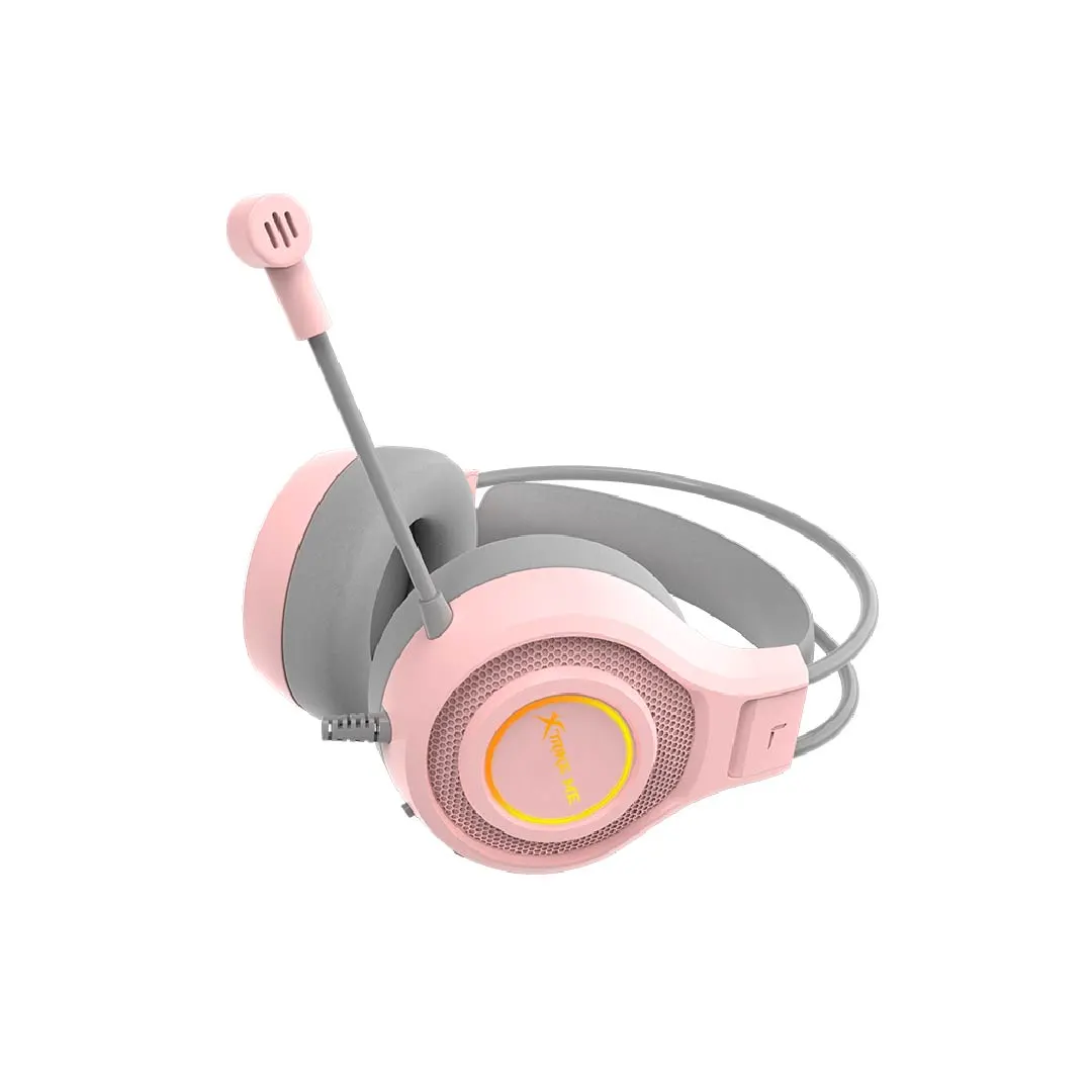 HEADSET GAMING ROSADO XTRIKE ME GH515P - Imagen 3