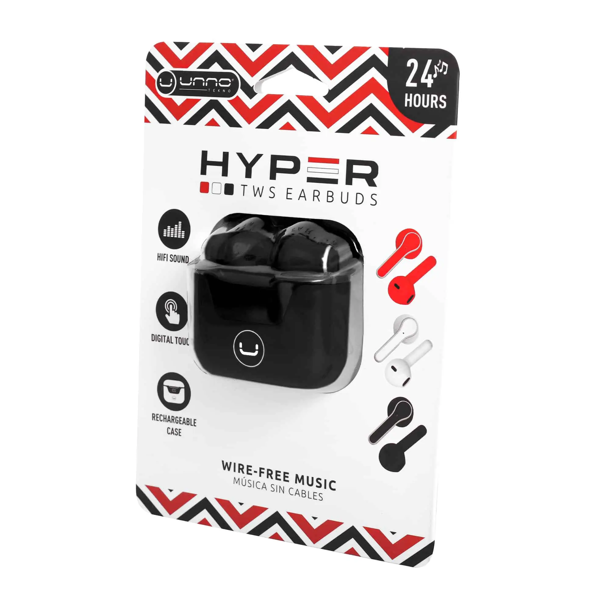 AUDIFONO BT HYPER TWS UNNO - Imagen 3