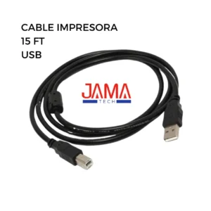 CABLE DE IMPRESORA 15FT JAMA TECH
