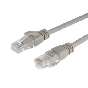 CABLE RJ-45 CAT5E PATCH CORD 15FT GRAY