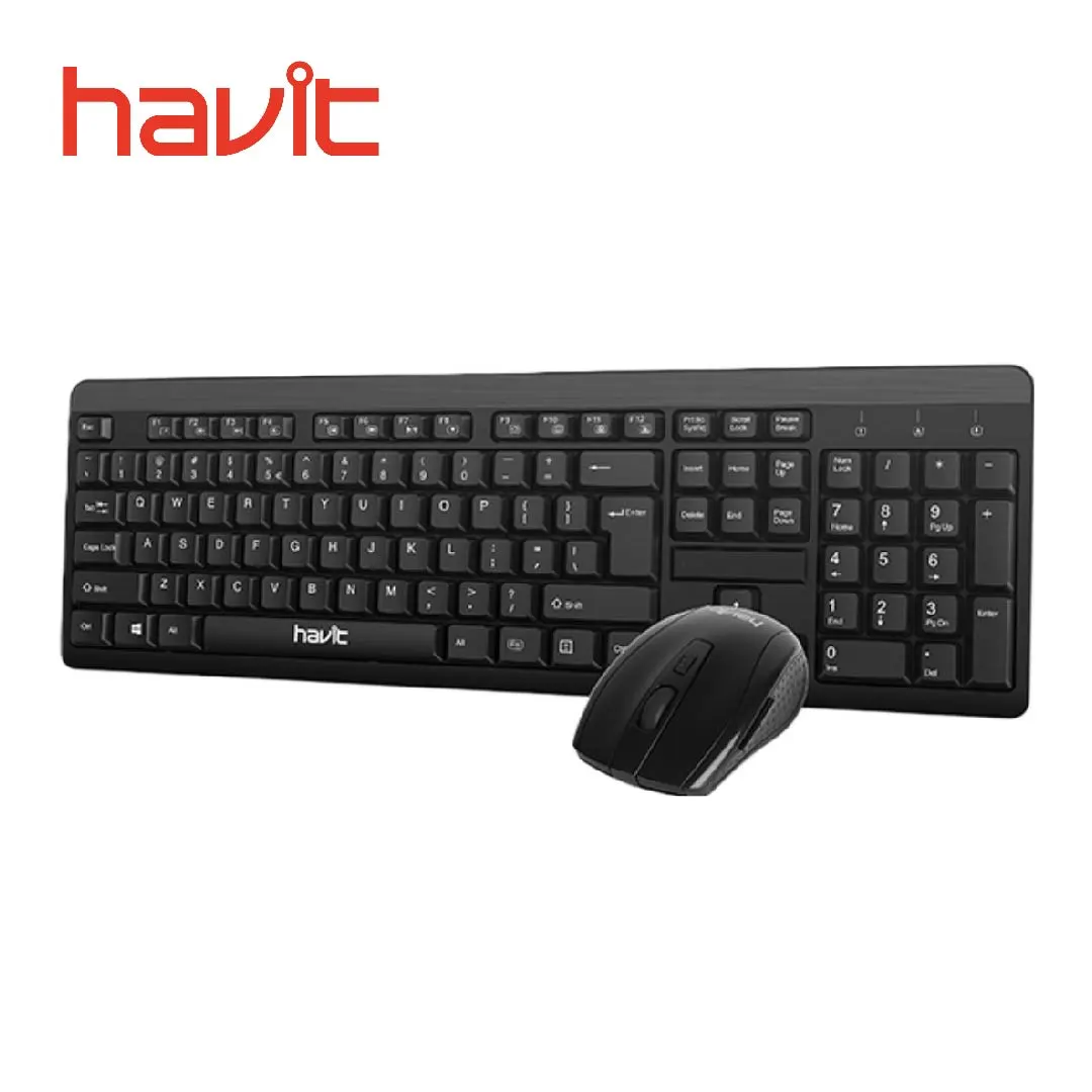 COMBO TECLADO + MOUSE INAL. HAVIT (MOD. KB260GCM)