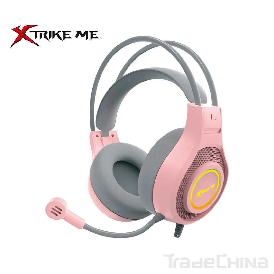HEADSET GAMING ROSADO XTRIKE ME GH515P