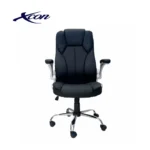 SILLA XCON EJECUTIVO MOD. UT-C337 NEGRA, BRAZOS NEGROS